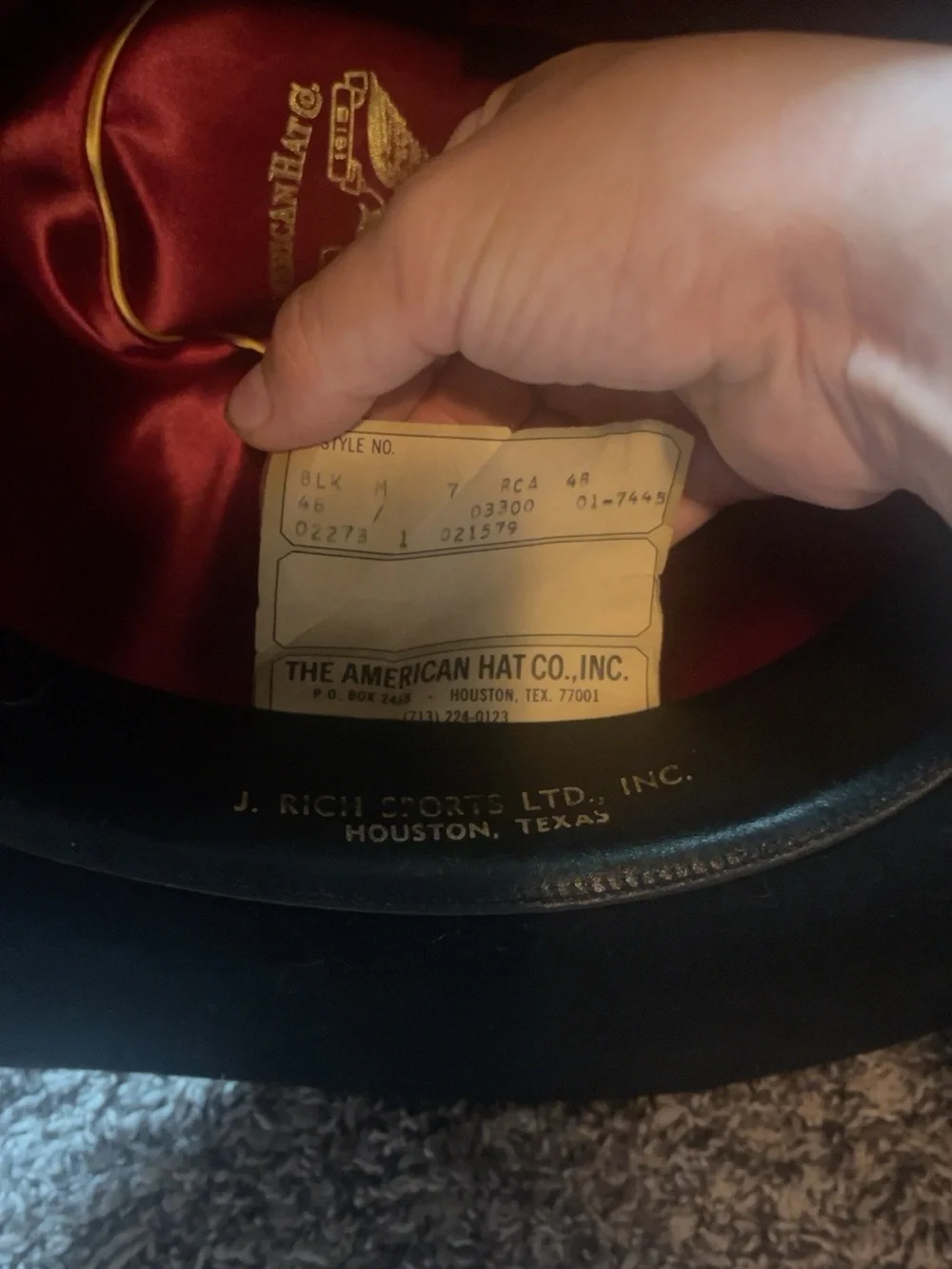 Vintage American Hat Co. Western Cowboy Hat
